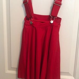 Blackmilk suspenders skirt